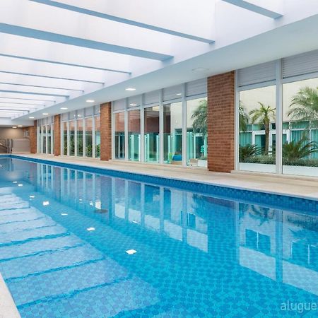 Luxuoso Apto Batel Em Frente Ao Shopping Curitiba - Piscina, Sauna E Academia 외부 사진